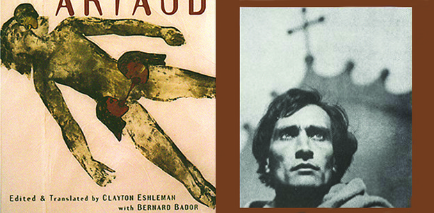 Image 1: Watchfiends and Rack Screams. Image 2: Antonin Artaud: Man of Vision.
